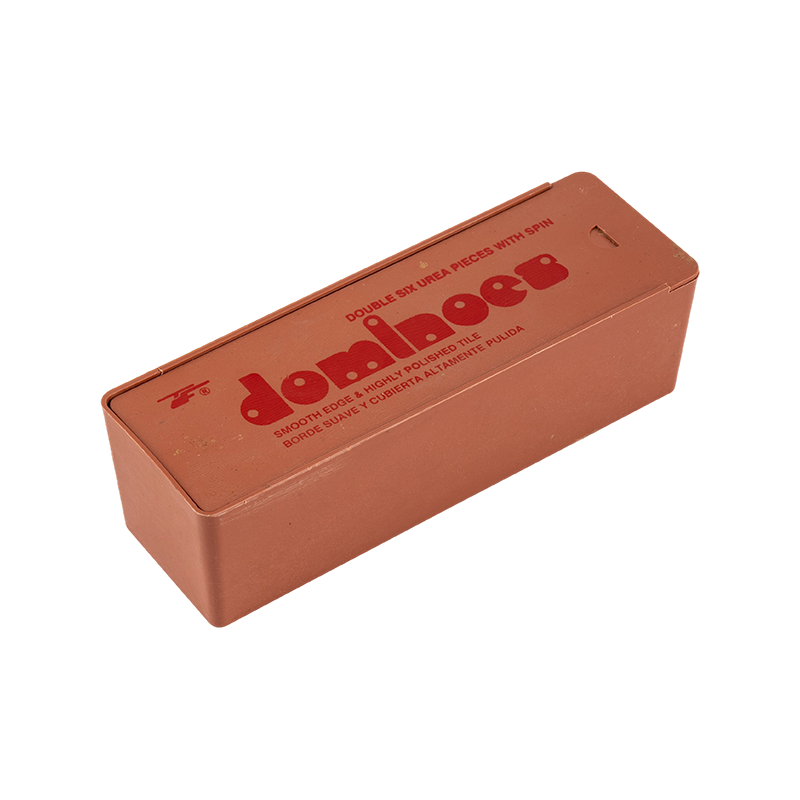 Plástico portátil Double Seis Dominoes