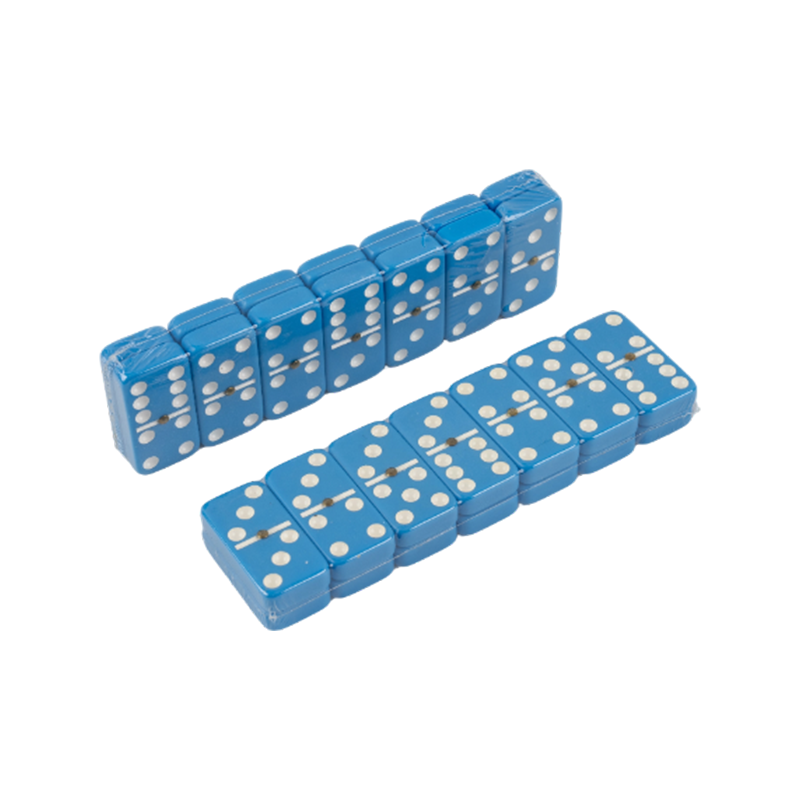 Conjunto de jogos de Domino da Família Azul