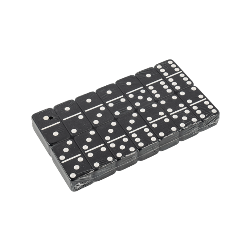 Conjunto de Domino de Black Bottom Dot Black